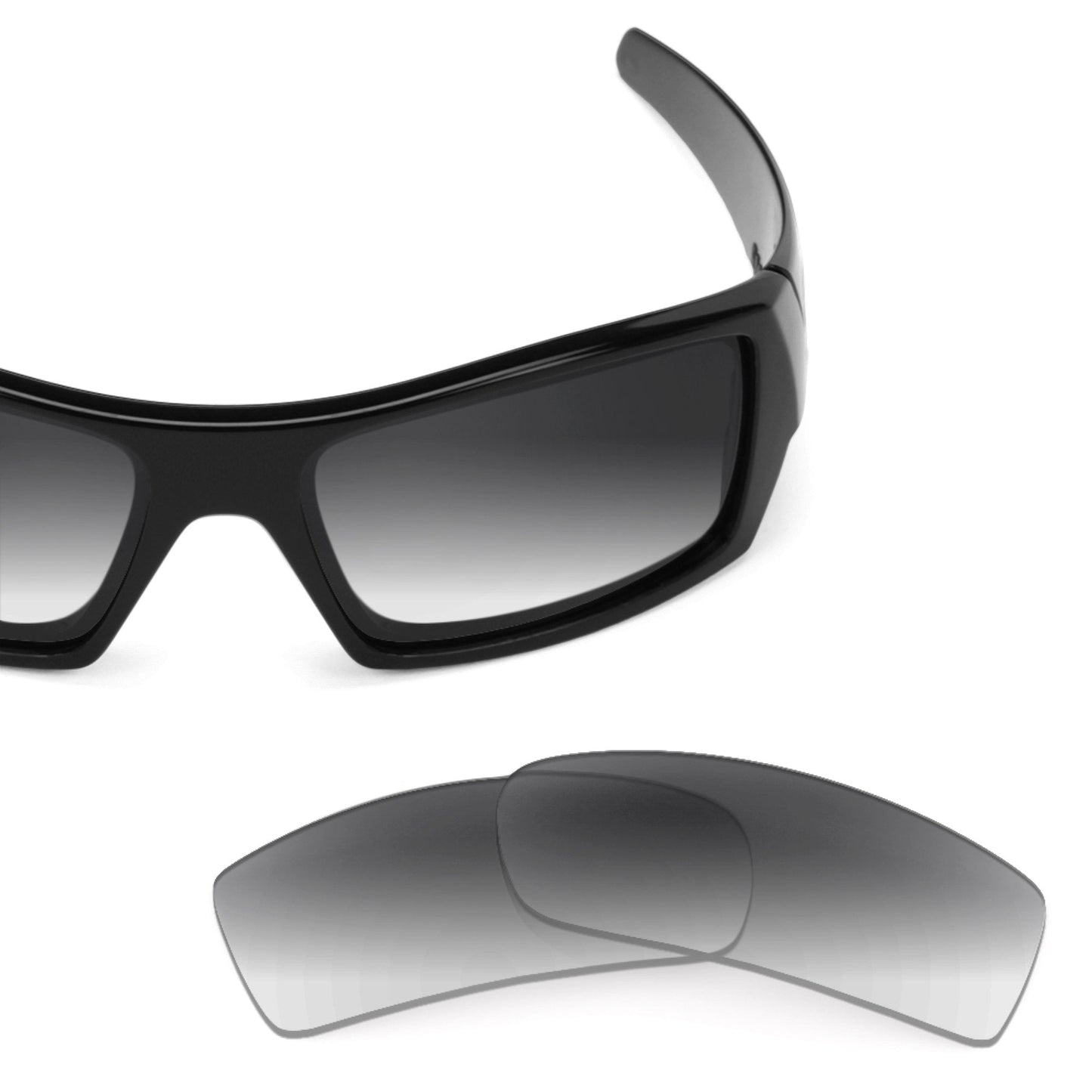 Oakley Gascan OO9014 replacement lenses — precision-cut polarized sunglass lenses, 100% UV | ReFramed