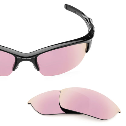 Oakley Half Jacket 2.0 OO9144 replacement lenses — Rose Gold MirrorShield® polarized sunglass lens, 100% UV | ReFramed