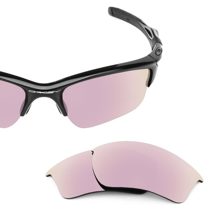 Oakley Half Jacket 2.0 XL OO9154 replacement lenses — Rose Gold MirrorShield® polarized sunglass lens, 100% UV | ReFramed
