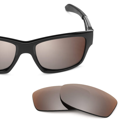 Oakley Jupiter Squared OO9135 replacement lenses — Flash Bronze MirrorShield® polarized sunglass lens, 100% UV | ReFramed