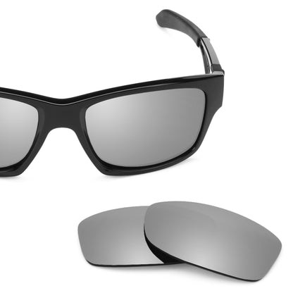 Oakley Jupiter Squared OO9135 replacement lenses — Titanium MirrorShield® polarized sunglass lens, 100% UV | ReFramed