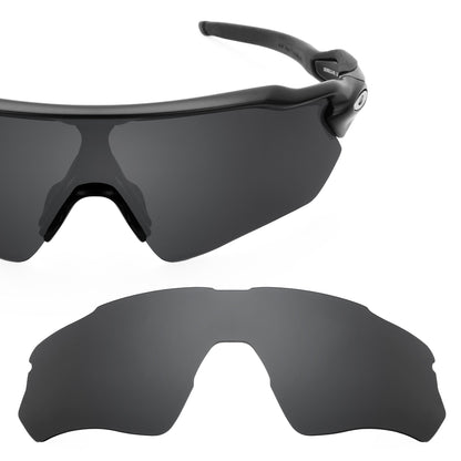 Oakley Radar EV Path OO9208 replacement lenses — Stealth Black polarized sunglass lens, 100% UV | ReFramed