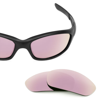 Oakley Straight Jacket (2007) OO9038 replacement lenses — Rose Gold MirrorShield® polarized sunglass lens, 100% UV | ReFramed