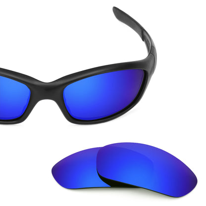 Oakley Straight Jacket (2007) OO9038 replacement lenses in Tidal Blue MirrorShield® — polarized, 100% UV | ReFramed