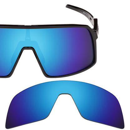 Oakley Sutro OO9406 replacement lenses — Ice Blue MirrorShield® polarized sunglass lens, 100% UV | ReFramed