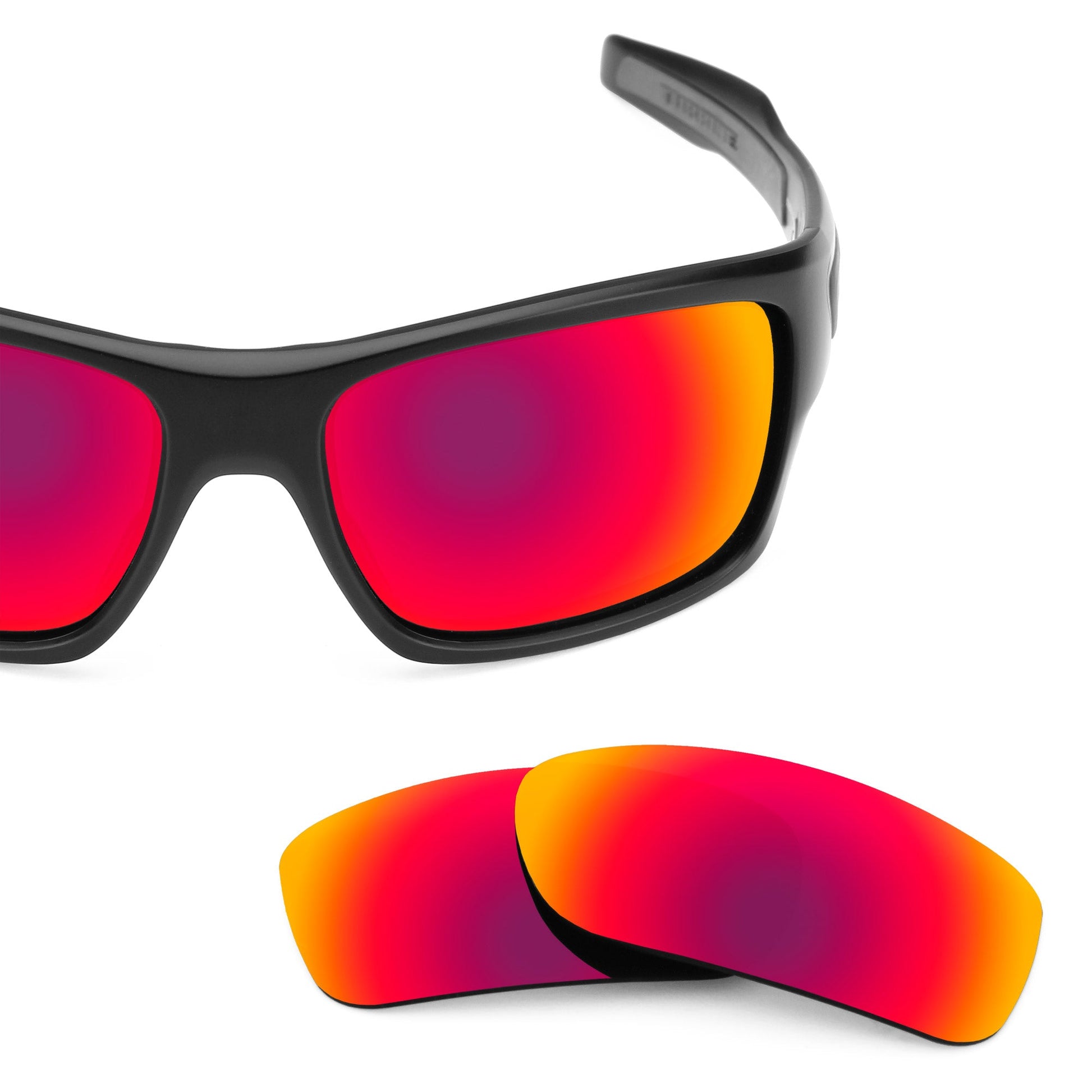 Oakley Turbine OO9263 replacement lenses — Midnight Sun MirrorShield® polarized sunglass lens, 100% UV | ReFramed