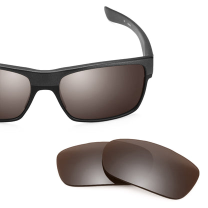 Oakley TwoFace OO9189 replacement lenses — Flash Bronze MirrorShield® polarized sunglass lens, 100% UV | ReFramed