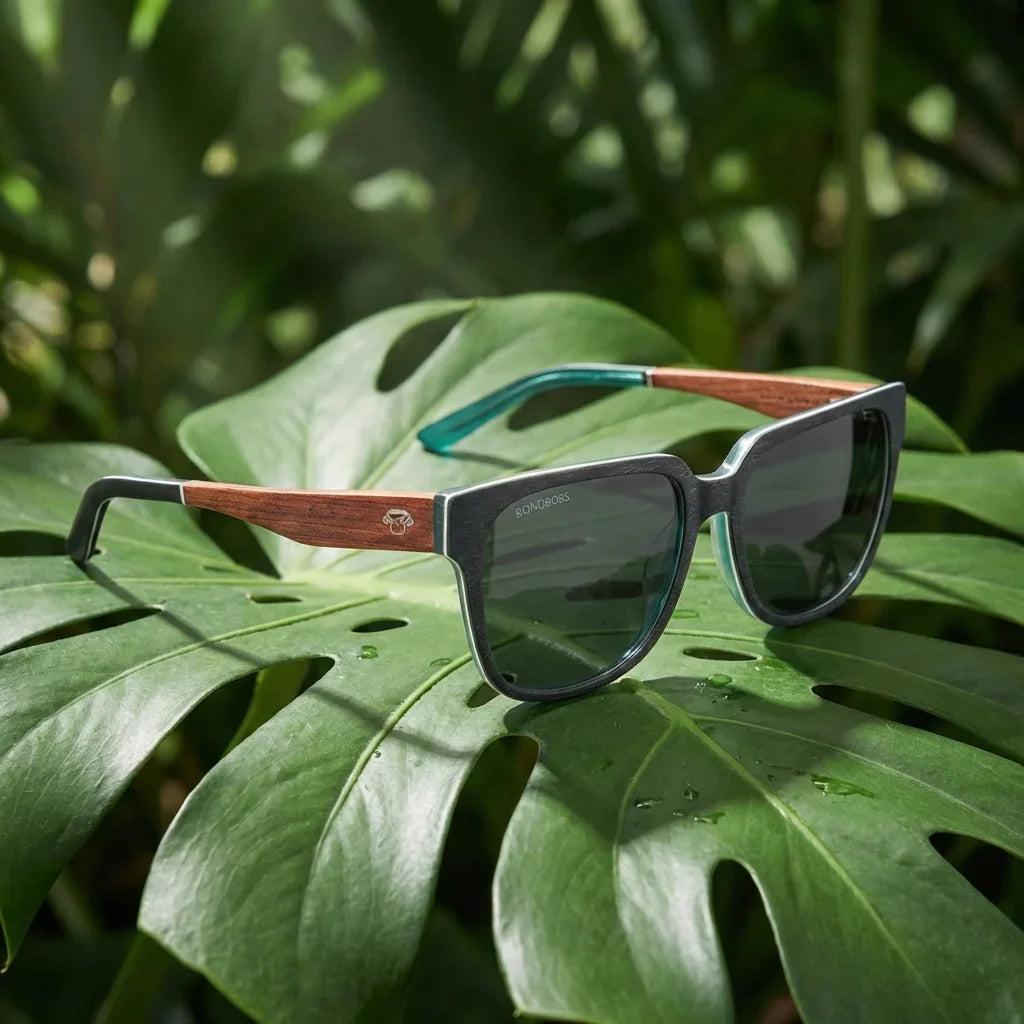 Selkie oval sunglasses with polarized lenses, bio-acetate frame · ReFramed, photo 14 of 30