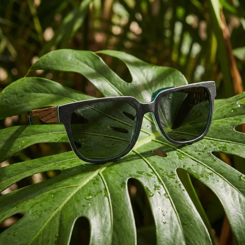 Selkie oval sunglasses with polarized lenses, bio-acetate frame · ReFramed, photo 21 of 30