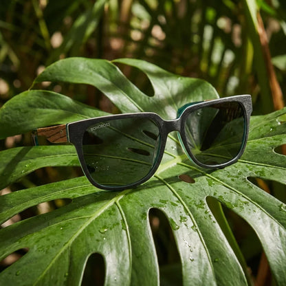 Selkie oval sunglasses with polarized lenses, bio-acetate frame · ReFramed, photo 21 of 30