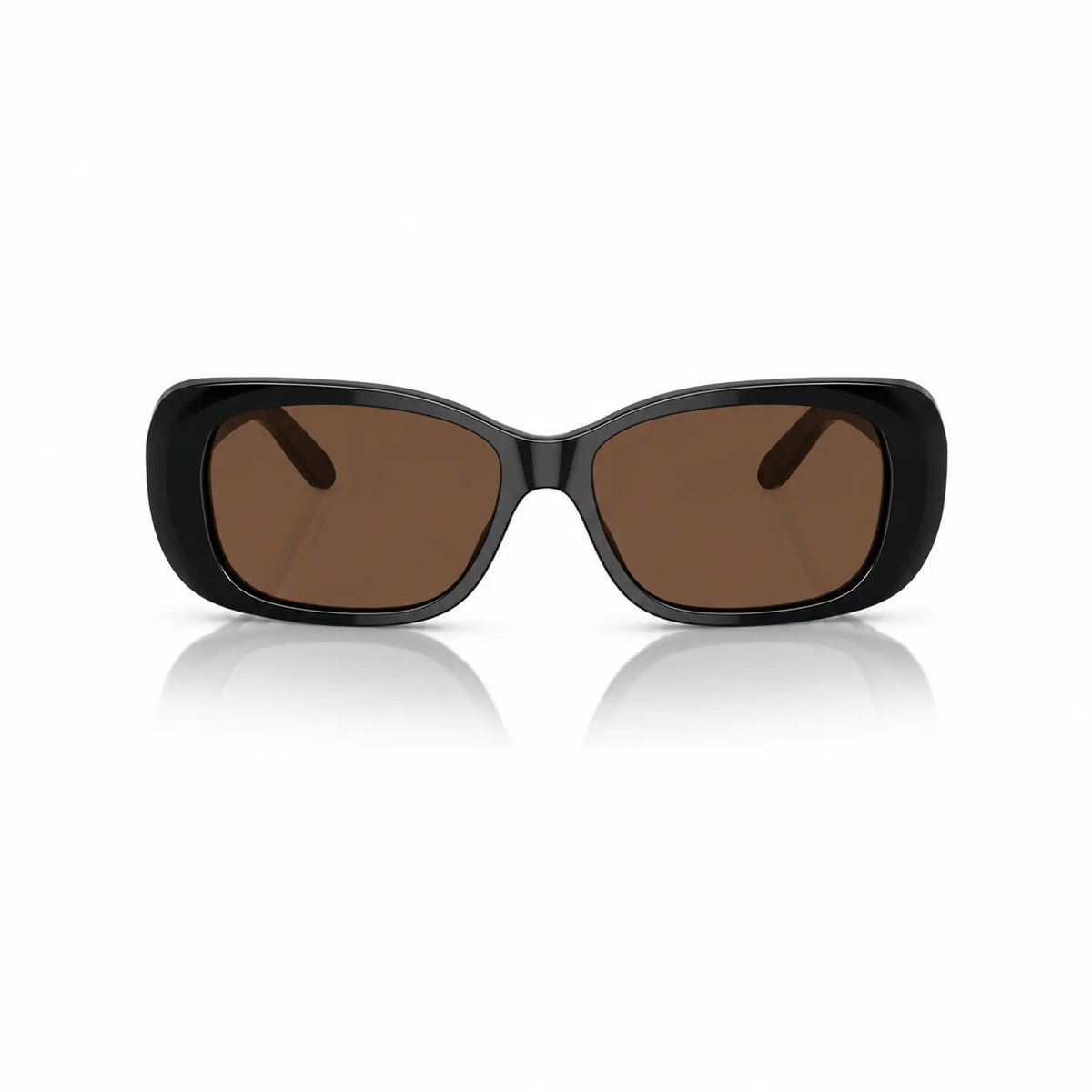 Vogue VO2606S replacement lenses in brown, front view of the frame fitted with the new lenses · ReFramed