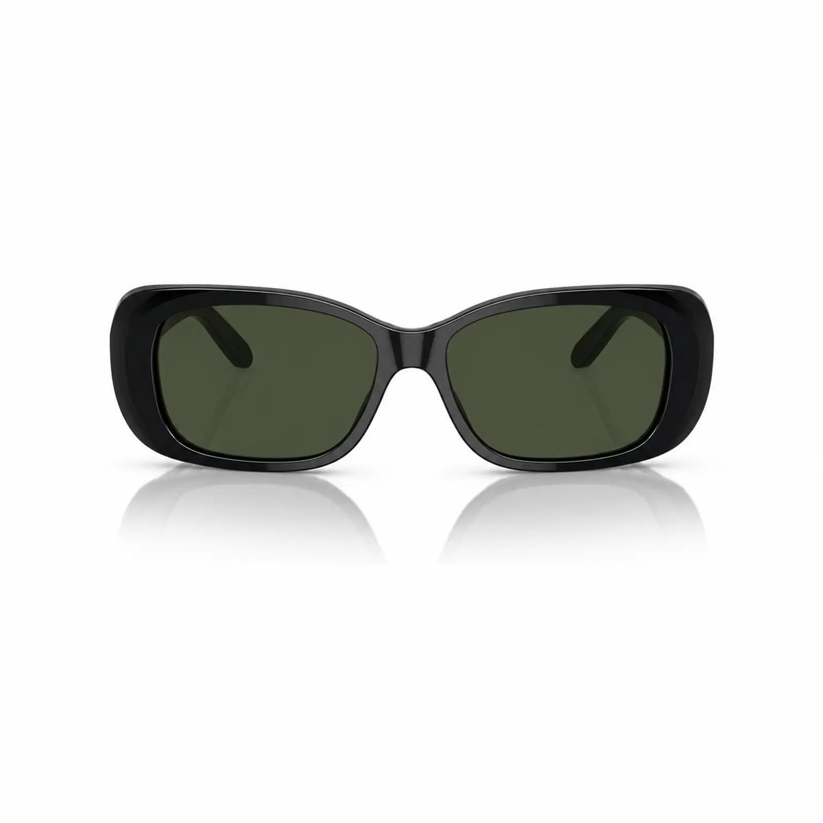 Vogue VO2606S replacement lenses in G15 green, front view of the frame fitted with the new lenses · ReFramed