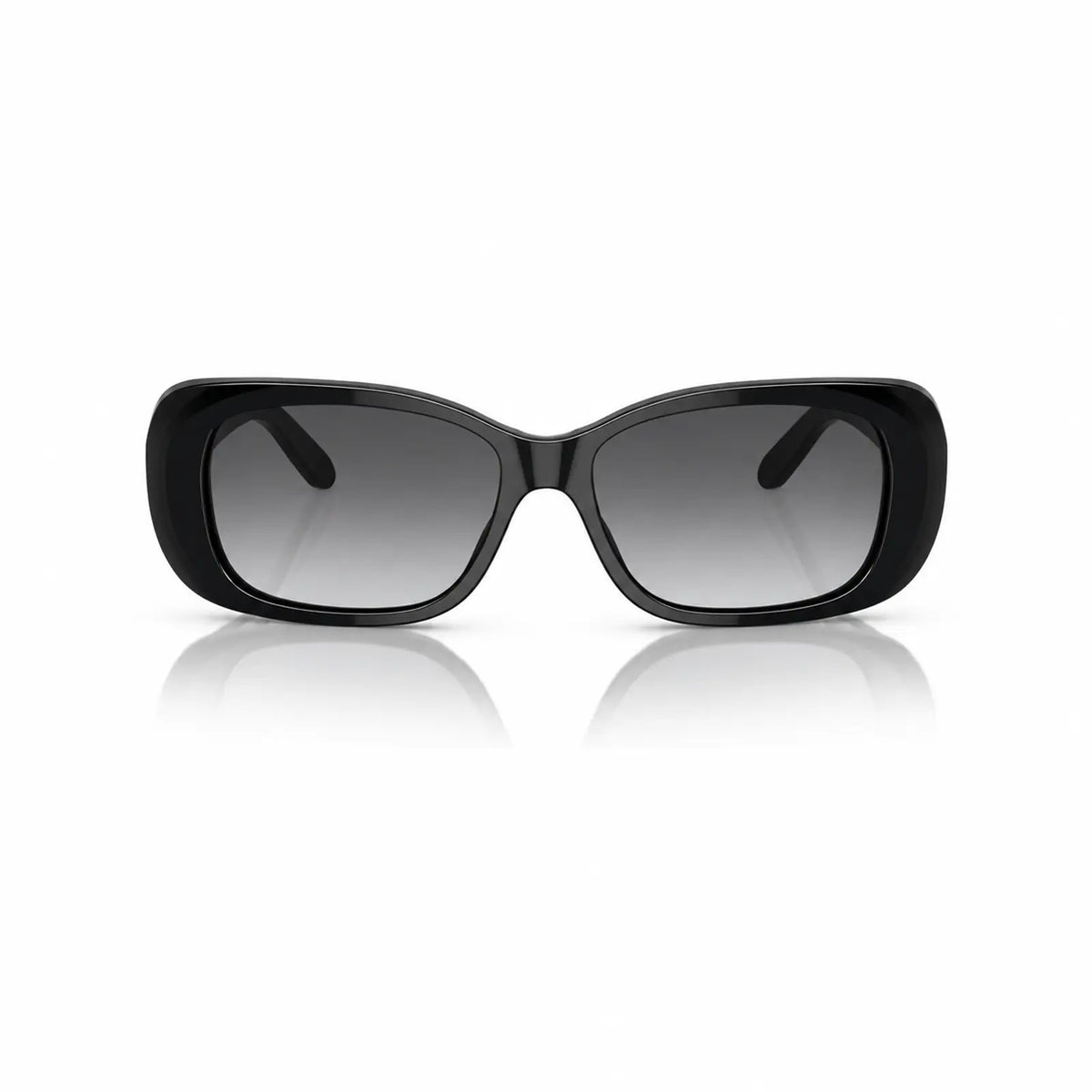 Vogue VO2606S replacement lenses in gradient gray, front view of the frame fitted with the new lenses · ReFramed