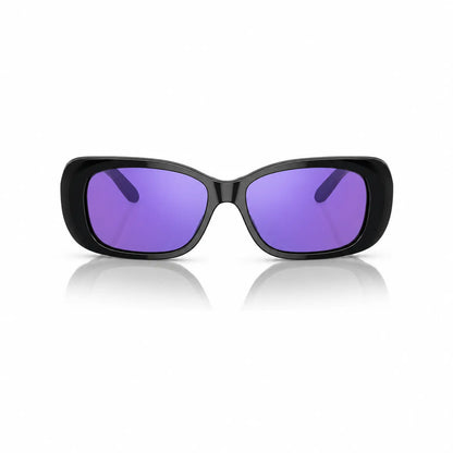 Vogue VO2606S replacement lenses in mirrored purple, front view of the frame fitted with the new lenses · ReFramed