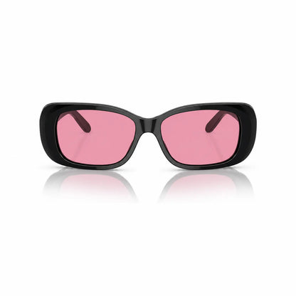 Vogue VO2606S replacement lenses in pink, front view of the frame fitted with the new lenses · ReFramed