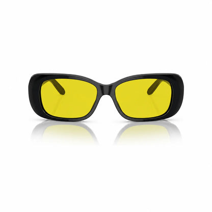 Vogue VO2606S replacement lenses in yellow, front view of the frame fitted with the new lenses · ReFramed