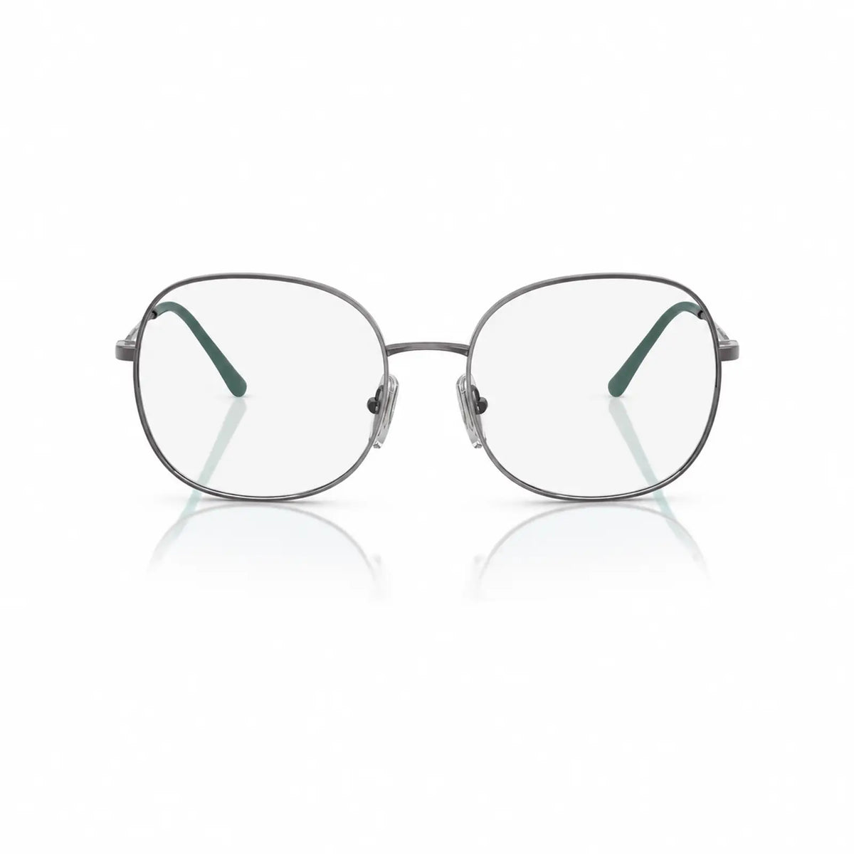 Vogue VO4272S replacement lenses in crystal clear, front view of the frame fitted with the new lenses · ReFramed