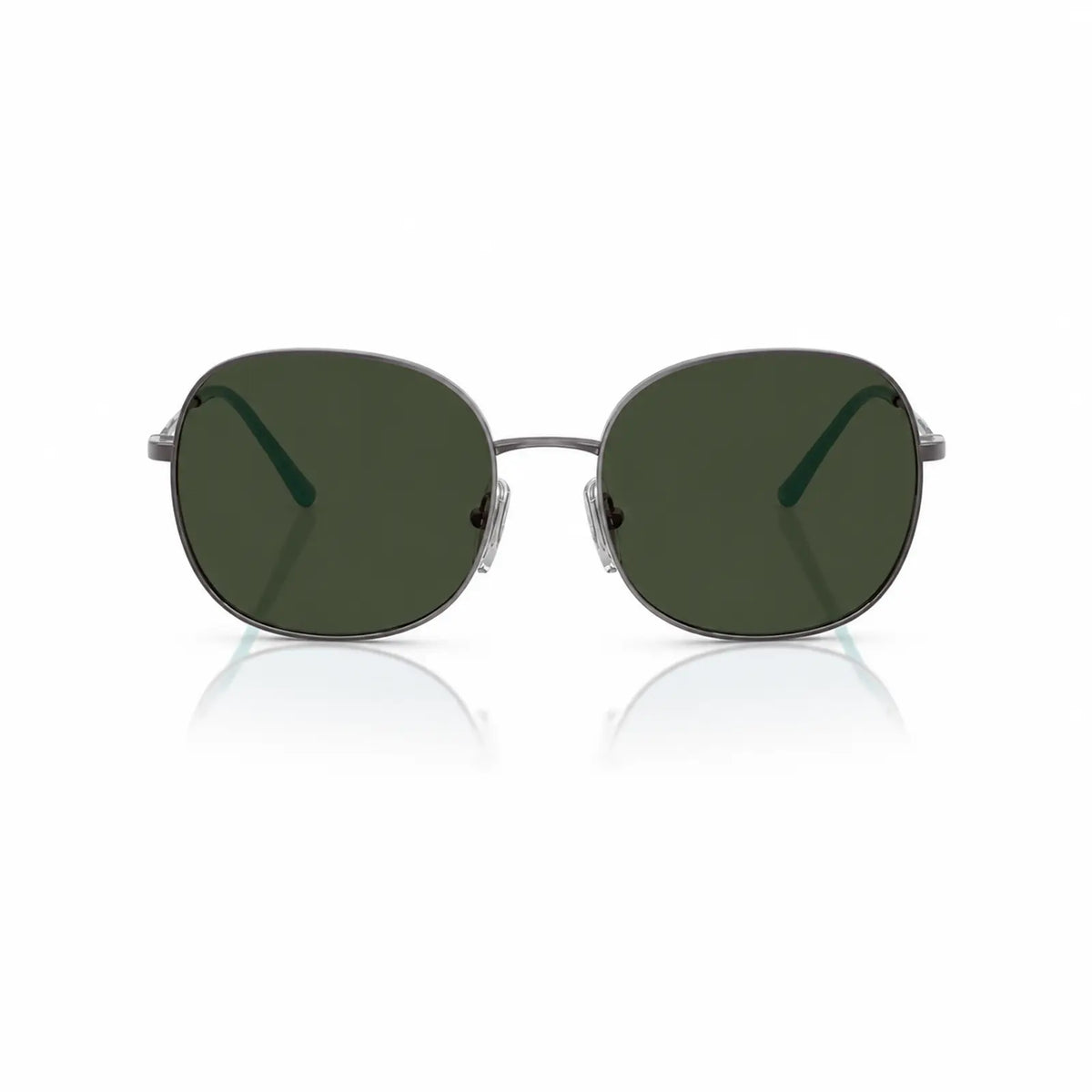 Vogue VO4272S replacement lenses in G15 green, front view of the frame fitted with the new lenses · ReFramed