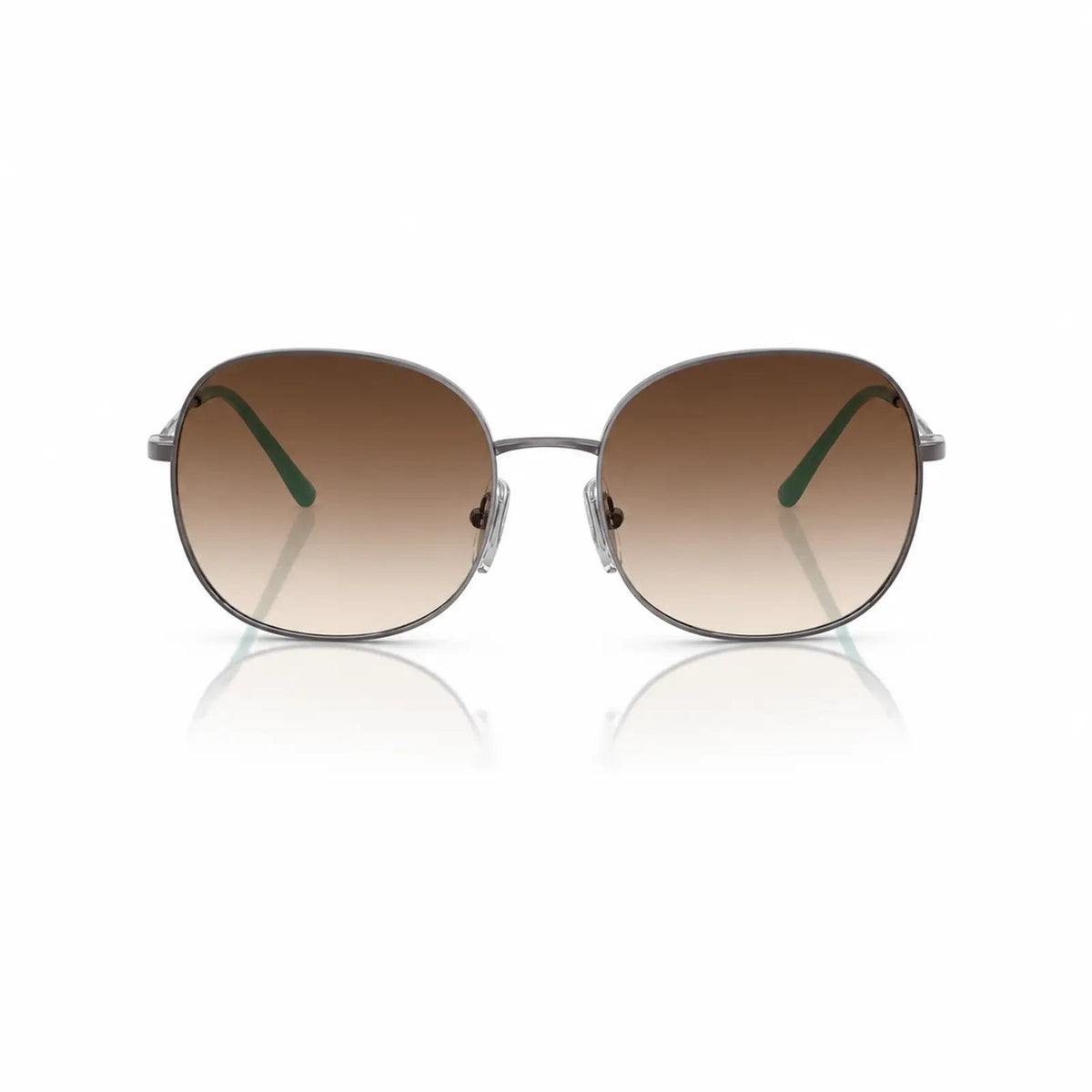 Vogue VO4272S replacement lenses in gradient brown, front view of the frame fitted with the new lenses · ReFramed