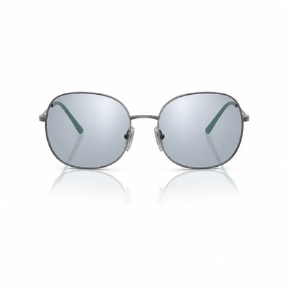 Vogue VO4272S replacement lenses in mirrored silver, front view of the frame fitted with the new lenses · ReFramed
