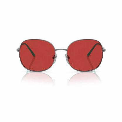 Vogue VO4272S replacement lenses in red, front view of the frame fitted with the new lenses · ReFramed