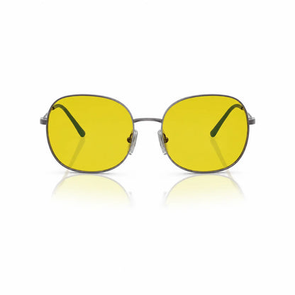 Vogue VO4272S replacement lenses in yellow, front view of the frame fitted with the new lenses · ReFramed