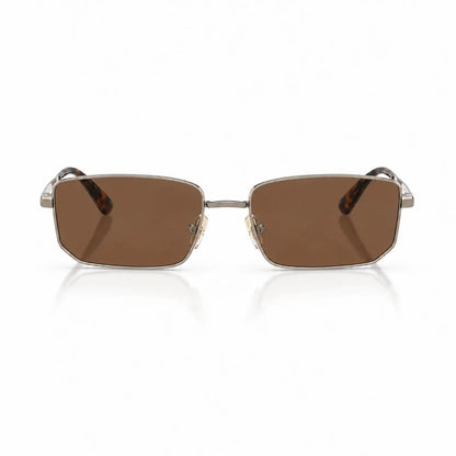 Vogue VO4352S replacement lenses in brown, front view of the frame fitted with the new lenses · ReFramed
