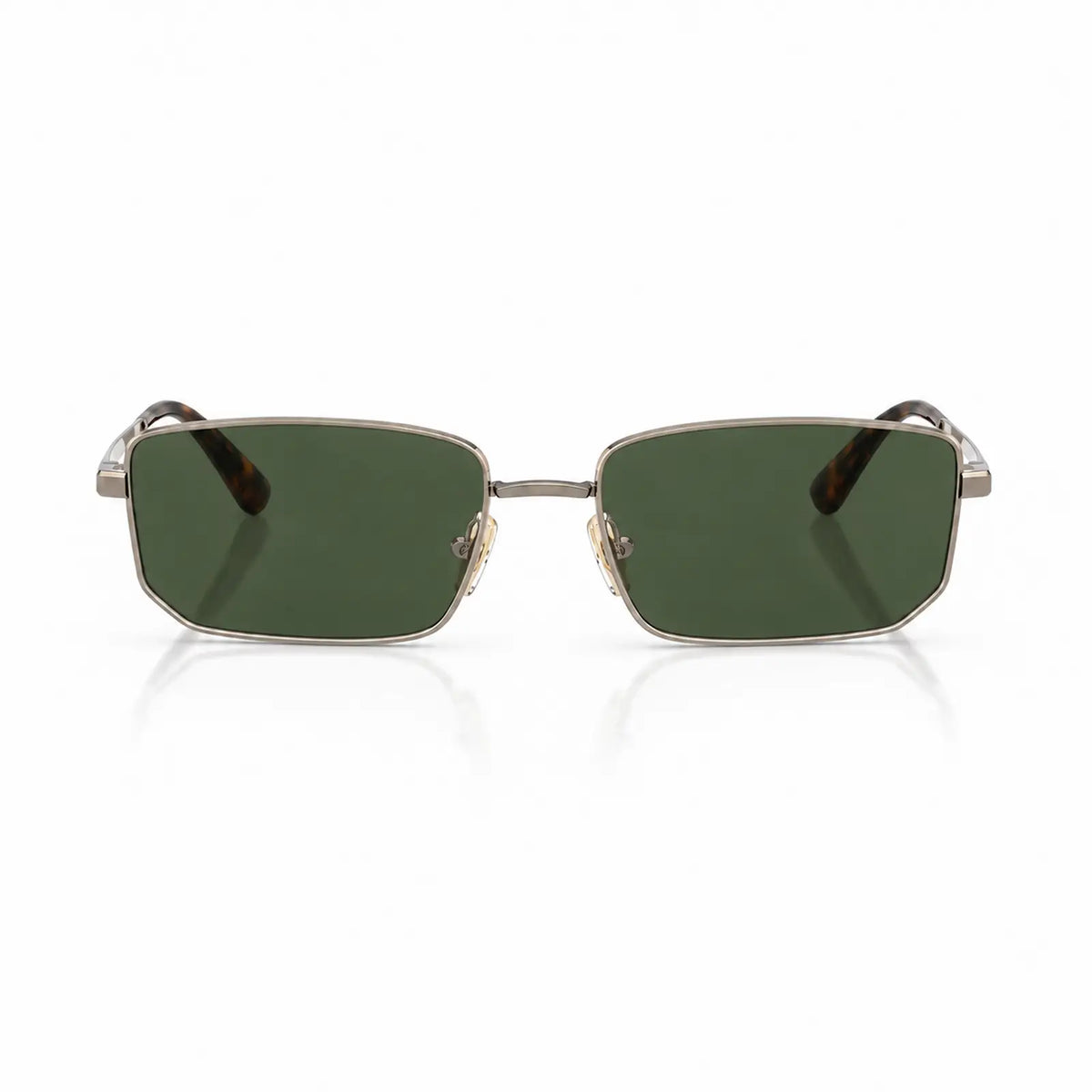 Vogue VO4352S replacement lenses in G15 green, front view of the frame fitted with the new lenses · ReFramed