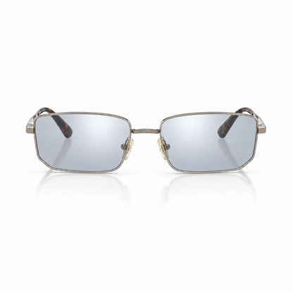 Vogue VO4352S replacement lenses in mirrored silver, front view of the frame fitted with the new lenses · ReFramed