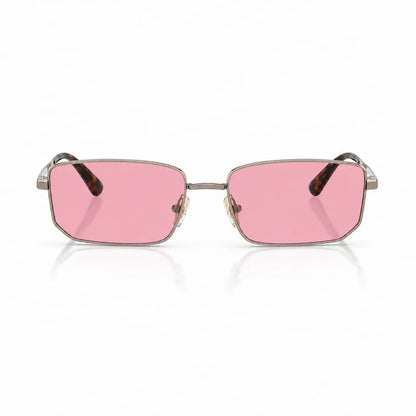 Vogue VO4352S replacement lenses in pink, front view of the frame fitted with the new lenses · ReFramed