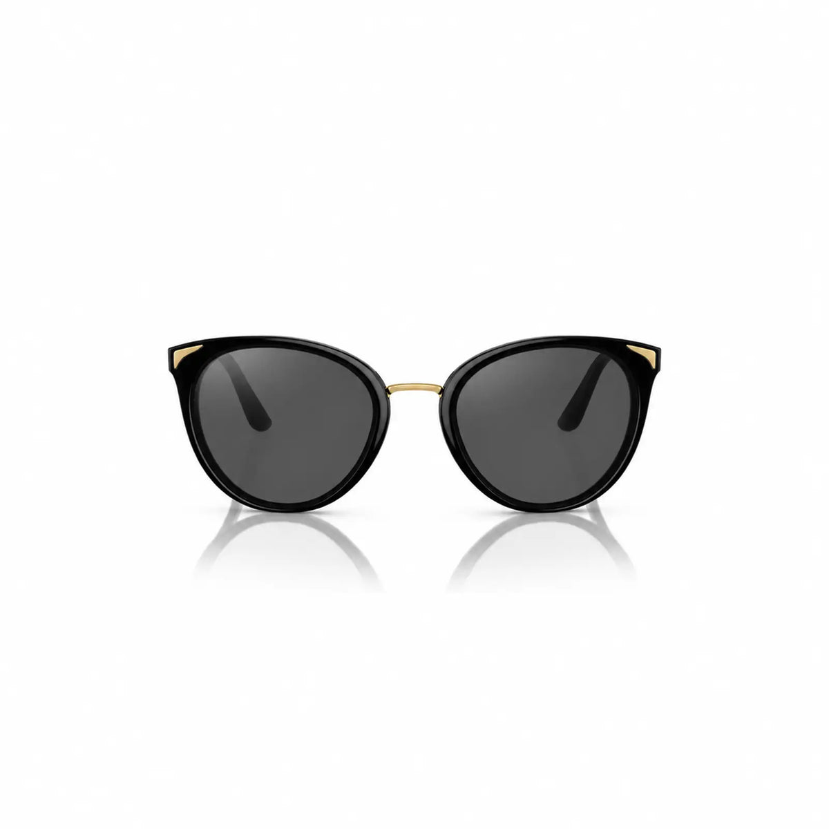 Vogue VO5230S replacement lenses in gray, front view of the frame fitted with the new lenses · ReFramed