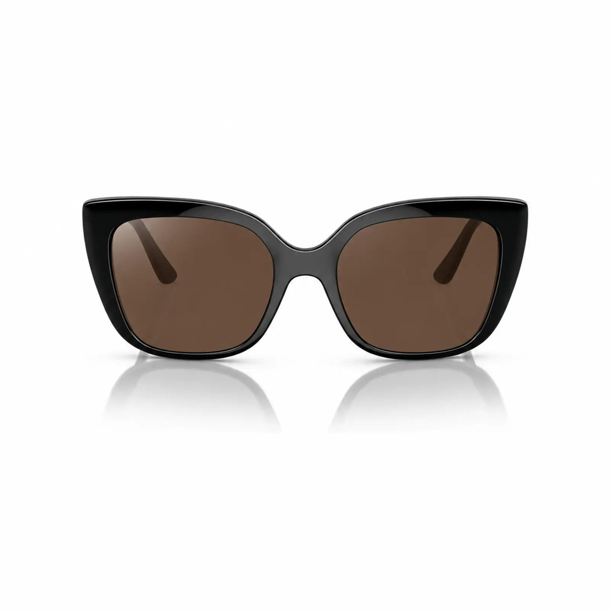 Vogue VO5337S replacement lenses in brown, front view of the frame fitted with the new lenses · ReFramed