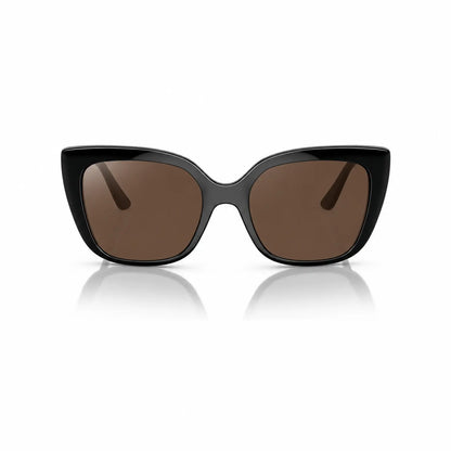 Vogue VO5337S replacement lenses in brown, front view of the frame fitted with the new lenses · ReFramed