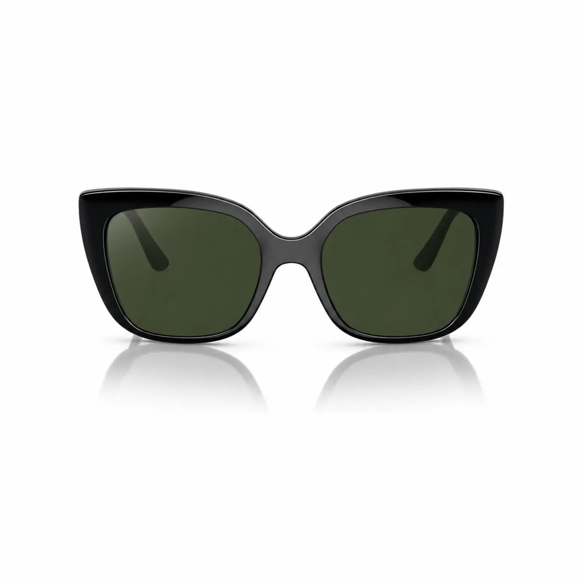 Vogue VO5337S replacement lenses in G15 green, front view of the frame fitted with the new lenses · ReFramed