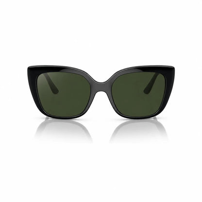 Vogue VO5337S replacement lenses in G15 green, front view of the frame fitted with the new lenses · ReFramed