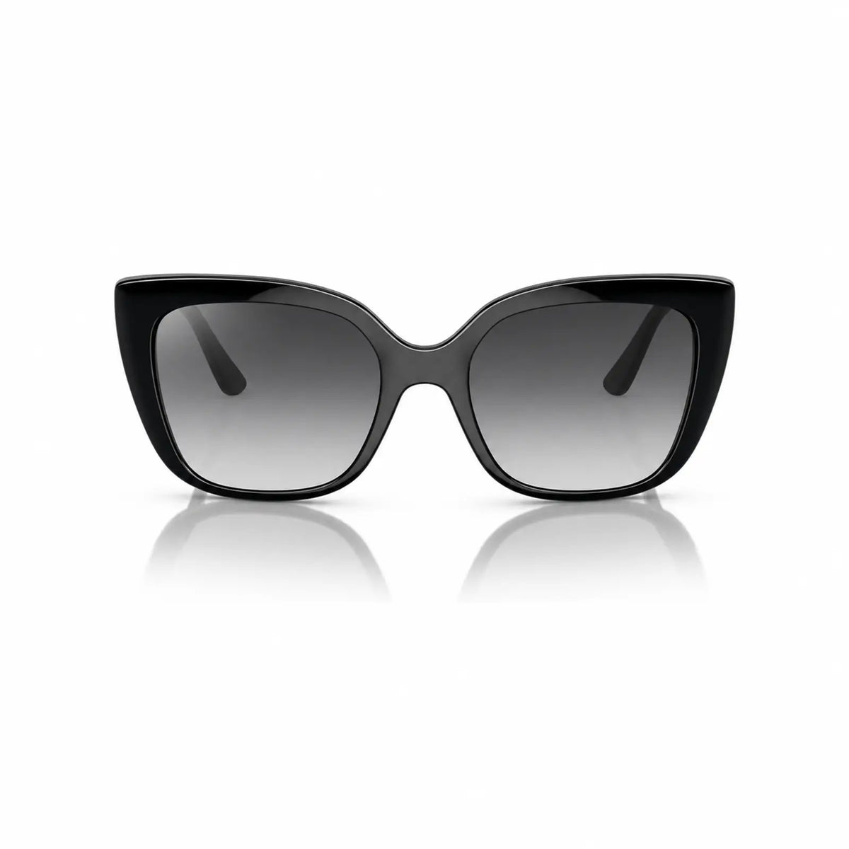 Vogue VO5337S replacement lenses in gradient gray, front view of the frame fitted with the new lenses · ReFramed
