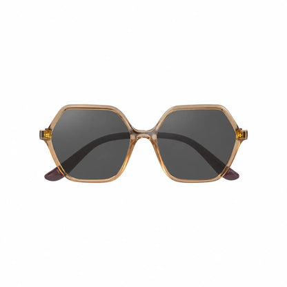 Vogue VO5361S replacement lenses in gray, front view of the frame fitted with the new lenses · ReFramed