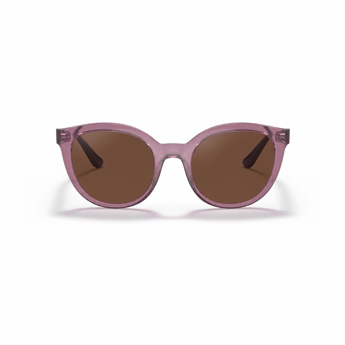 Vogue VO5427S replacement lenses in brown, front view of the frame fitted with the new lenses · ReFramed