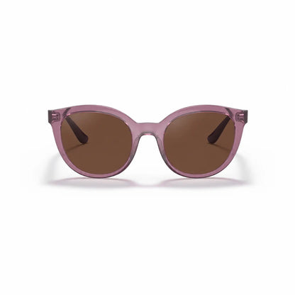 Vogue VO5427S replacement lenses in brown, front view of the frame fitted with the new lenses · ReFramed