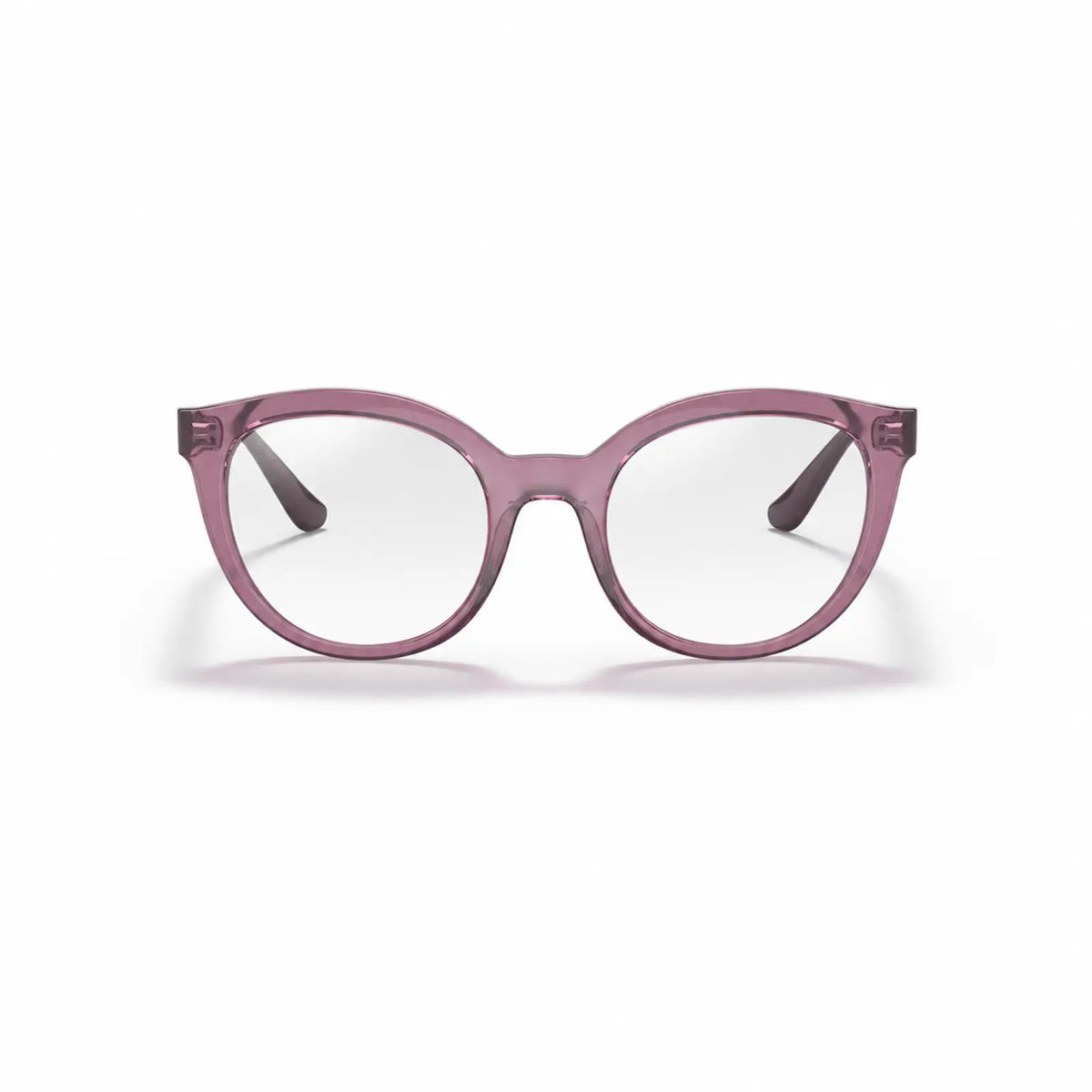 Vogue VO5427S replacement lenses in crystal clear, front view of the frame fitted with the new lenses · ReFramed