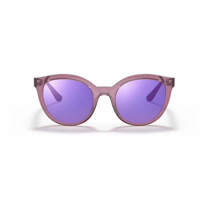 Vogue VO5427S replacement lenses in mirrored purple, front view of the frame fitted with the new lenses · ReFramed