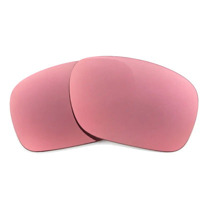 Pair of pink replacement lenses for Vogue VO5427S sunglasses, shown alone before fitting · ReFramed