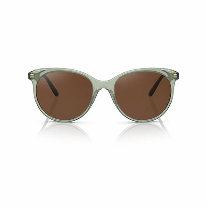 Vogue VO5453S replacement lenses in brown, front view of the frame fitted with the new lenses · ReFramed