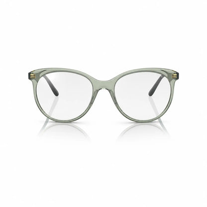 Vogue VO5453S replacement lenses in crystal clear, front view of the frame fitted with the new lenses · ReFramed