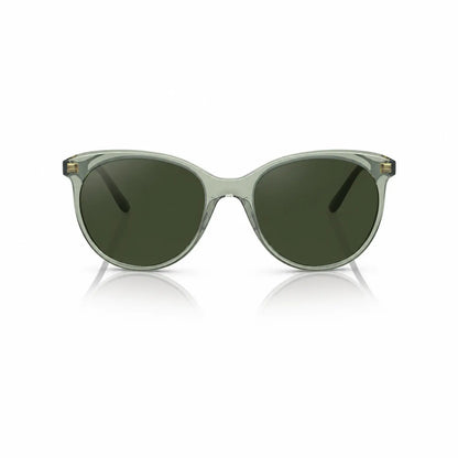 Vogue VO5453S replacement lenses in G15 green, front view of the frame fitted with the new lenses · ReFramed