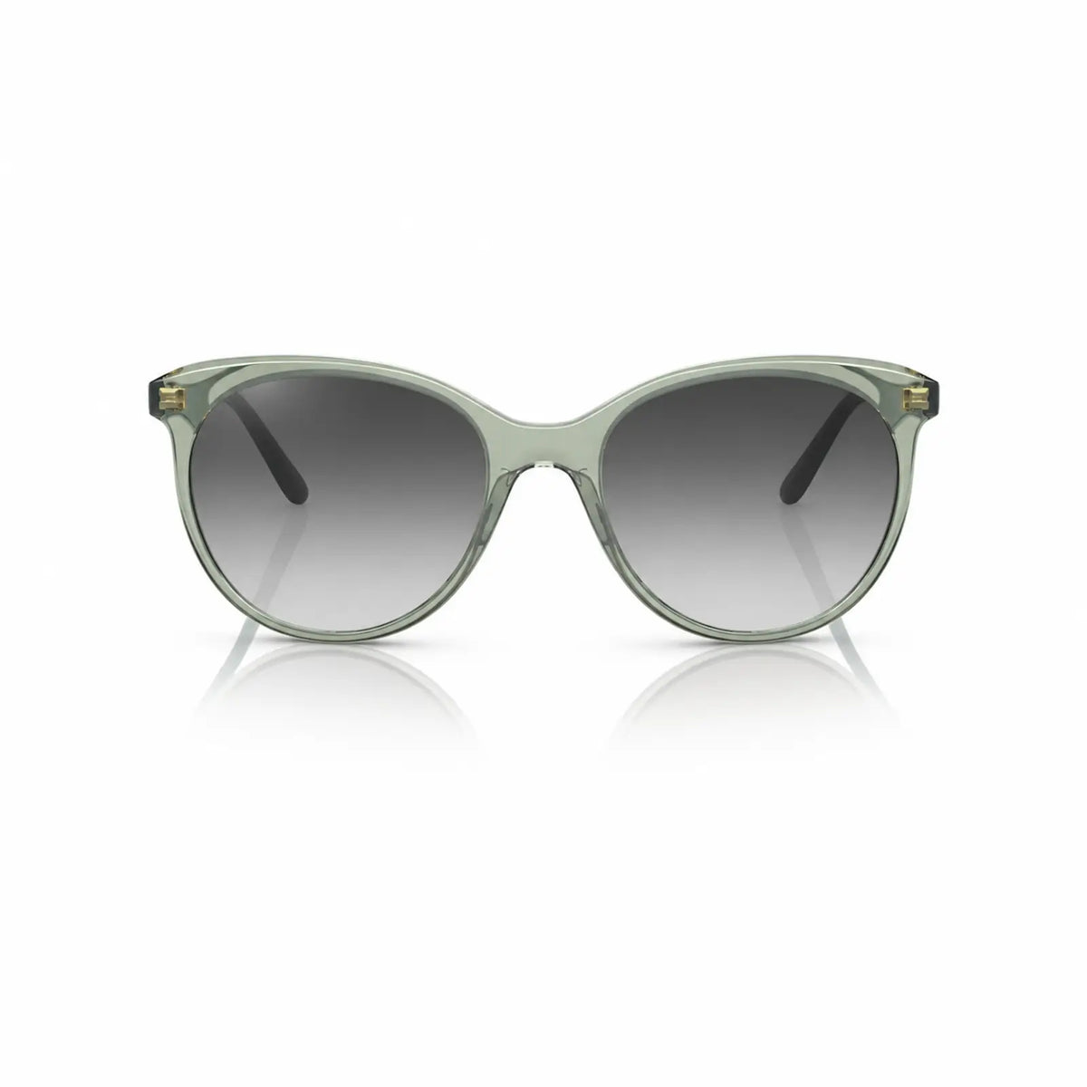 Vogue VO5453S replacement lenses in gradient gray, front view of the frame fitted with the new lenses · ReFramed