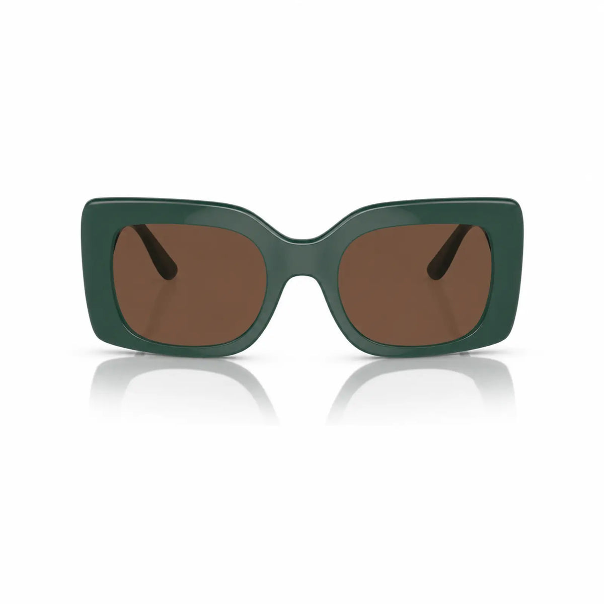 Vogue VO5481S replacement lenses in brown, front view of the frame fitted with the new lenses · ReFramed