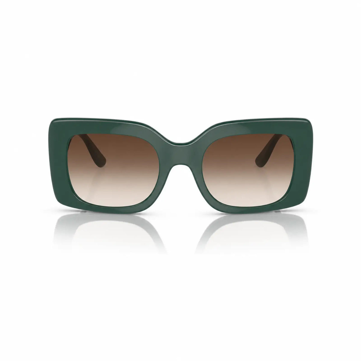 Vogue VO5481S replacement lenses in gradient brown, front view of the frame fitted with the new lenses · ReFramed