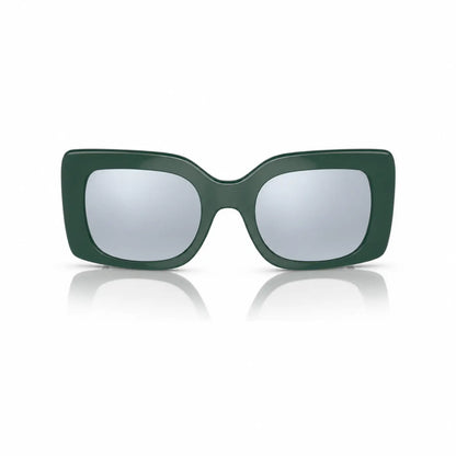 Vogue VO5481S replacement lenses in mirrored silver, front view of the frame fitted with the new lenses · ReFramed