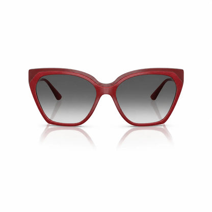 Vogue VO5521S replacement lenses in gradient gray, front view of the frame fitted with the new lenses · ReFramed
